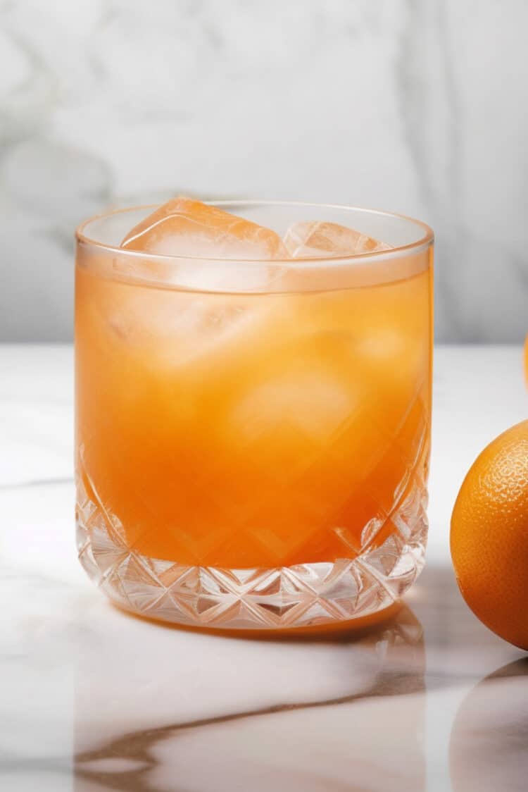 Abilene cocktail with orange