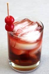 Beautiful One drink with cherries