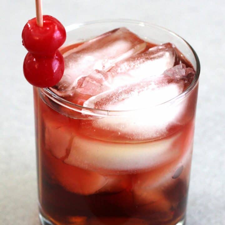 Beautiful One drink with cherries