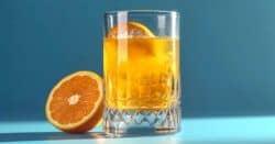 Colibri drink with orange slice