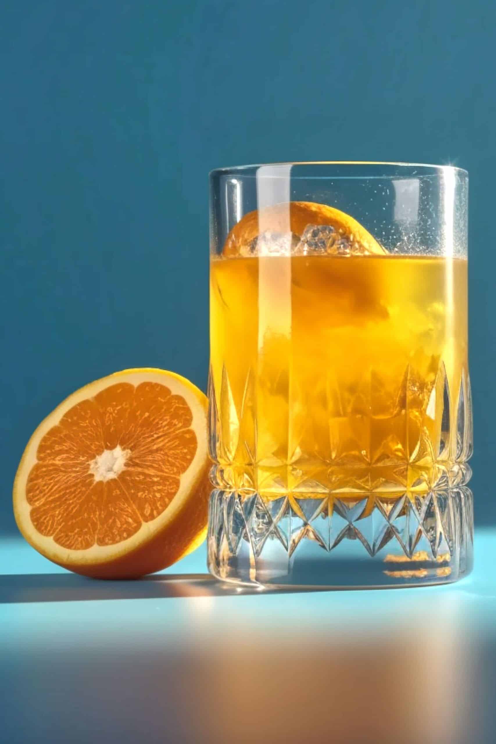 Colibri drink with orange slice