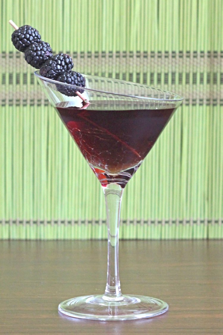 Dark Lord drink with blackberries