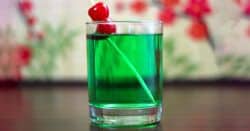 Fickle Pickle drink with cherries