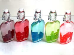 Glass bottles for infusions