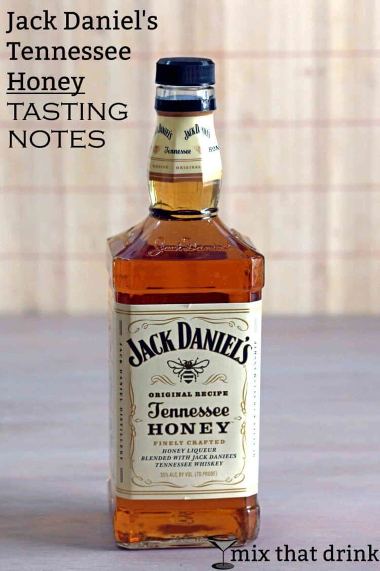 Bottle of Jack Daniels Tennessee Honey