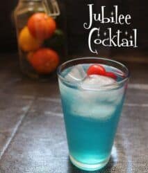 Jubilee cocktail with cherry