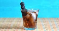 Jumpin' Jack Black drink with blackberries