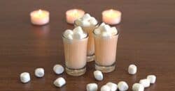 Three Marshmallow Shooters on table with marshmallows on top
