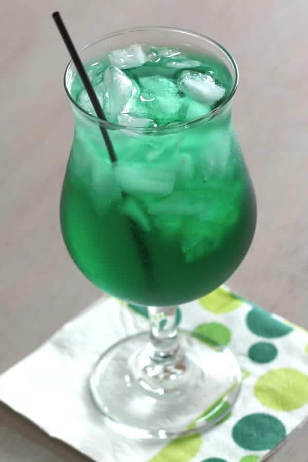 Misty Mint New Years cocktail