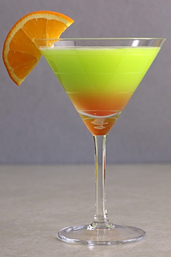 Safari Juice drink with orange slice