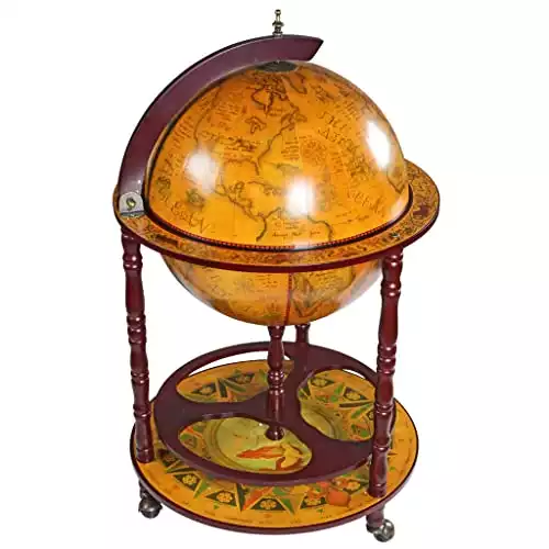 Sixteenth-Century Italian Replica Globe Bar